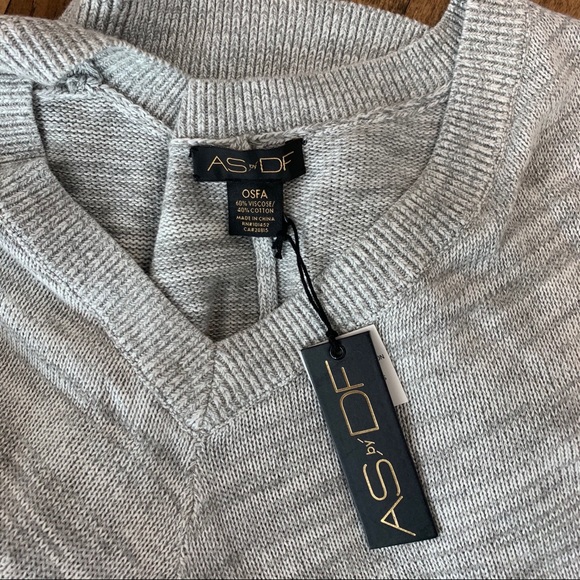 AS by DF oversized sweater NWT (size OSFA) - Picture 6 of 7